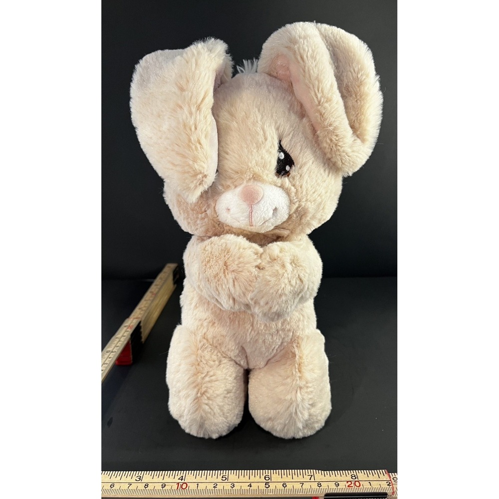 Precious Moments 2017 Kneeling Plush Bunny Talking "Now I Lay Me Down Sleep"